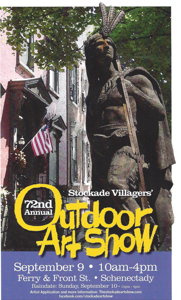 Stockade Villagers' Outdoor Art Show In the Stockade Historic